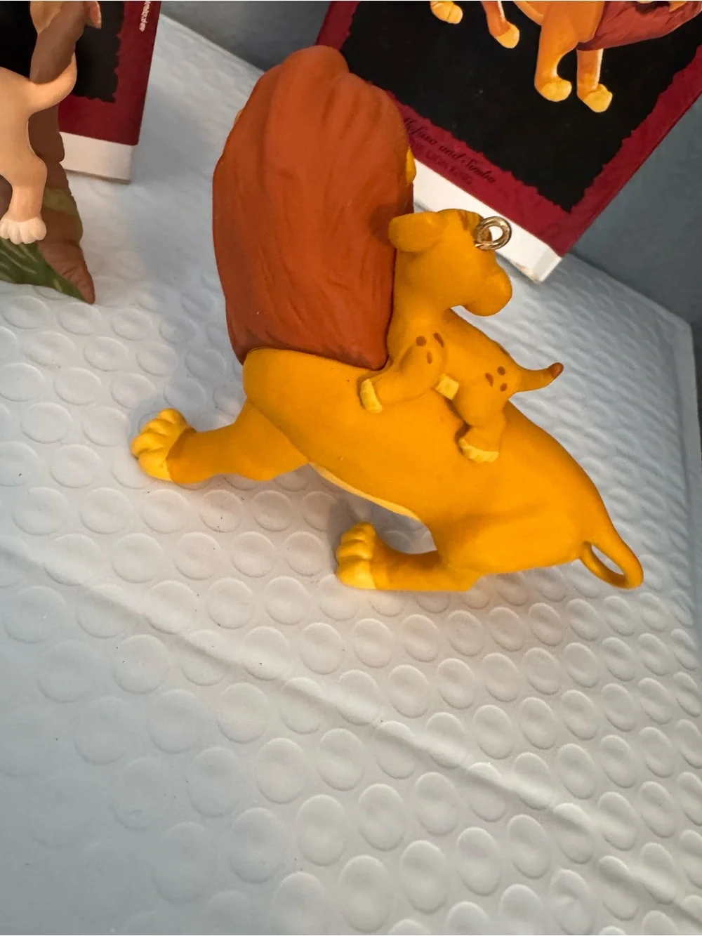 Disney Lion King, Mufasa, Simba & Nala ornaments